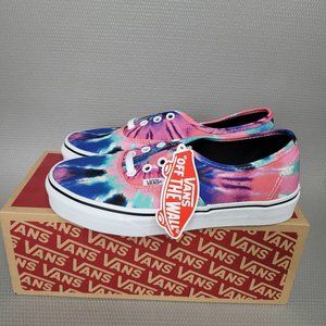 Brand New Vans Authentic (Tie Dye) Multi/True White - Size: Mens 6 / Ladies 7.5